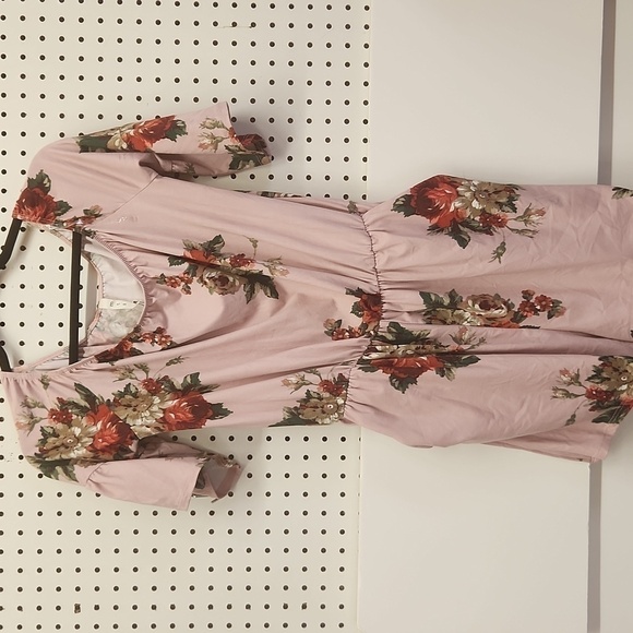 MTS romper shorts size large NWT floral - Picture 1 of 5